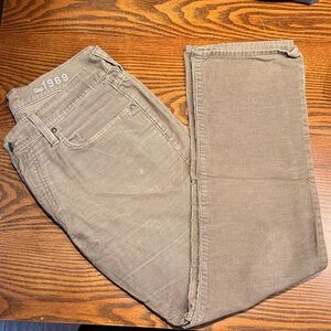 GAP 1969 Beige Corduroy Pants